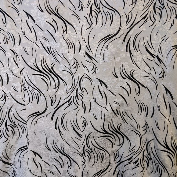 Ashro Black Sleeveless Velvet Dress & White & Black Jacket Set - size 14 NWOT - Picture 6 of 14